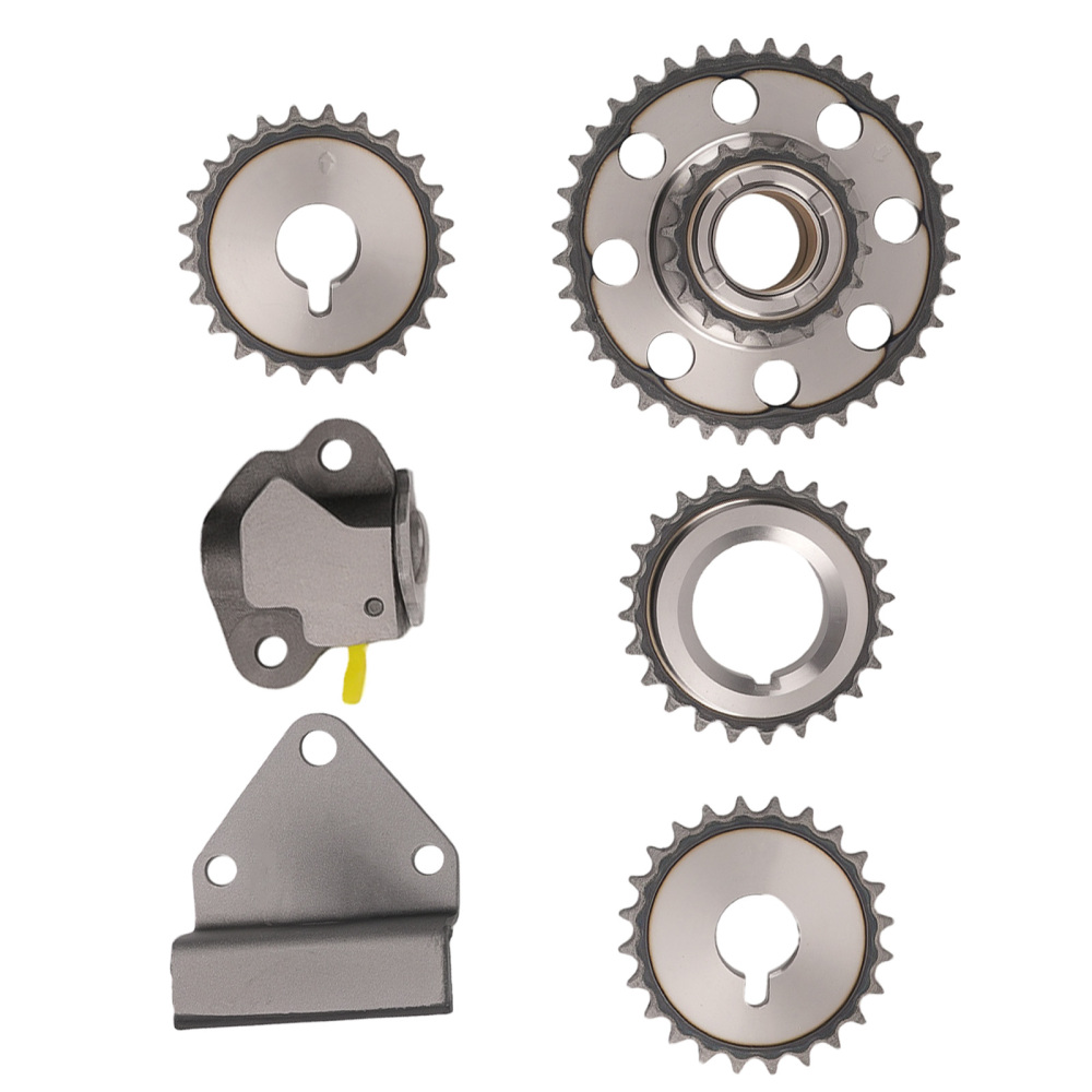 Timing Chain Set w/ Guide Rail Gears compatible for Chevrolet Tracker 2.0L99-04 9-4199S