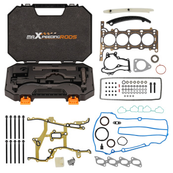Timing Chain Tool Kit w/ Head Gasket Bolt Set compatible for Chevrolet Cruze 1.4L 12-16 New