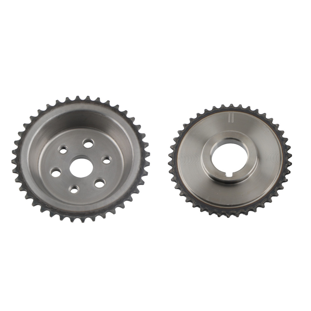 Timing Chain Kit Oil Pump Selenoid Actuator Gear Cover compatible for GM Ecotec 2.0L 2.4L