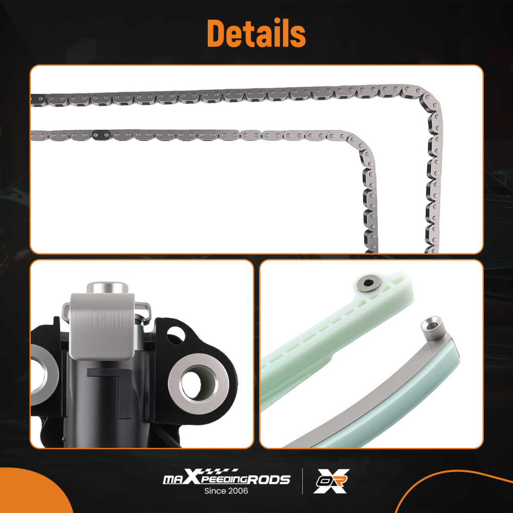 Engine Timing Chain Set compatible for Ford Crown Victoria F-150 4.6L 9-0387SGX 2002-2011