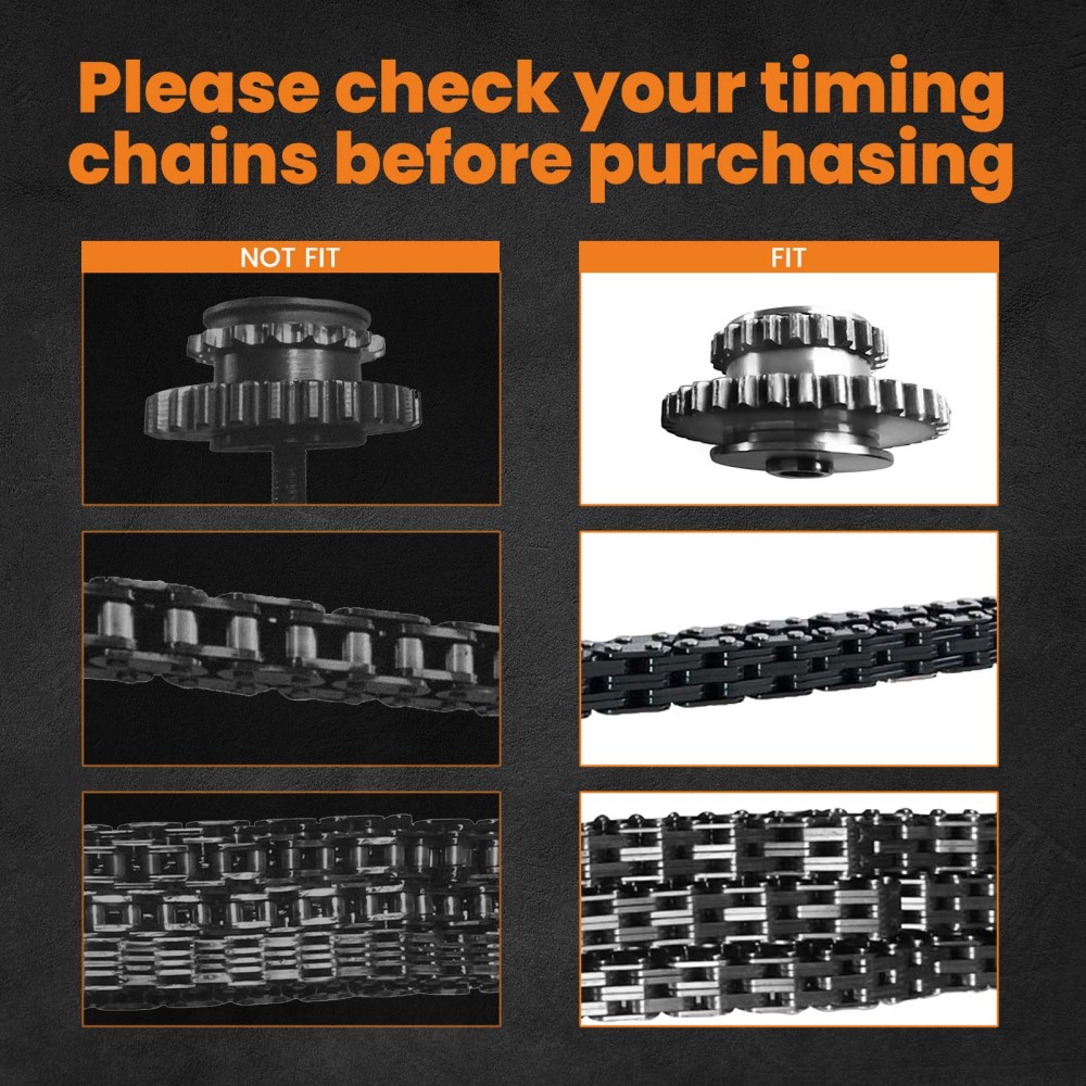 Timing Chain Kit compatible for Holden Commodore VZ VE VF LY7 LE0 LFW LLT LFX 3.6L 06-15	