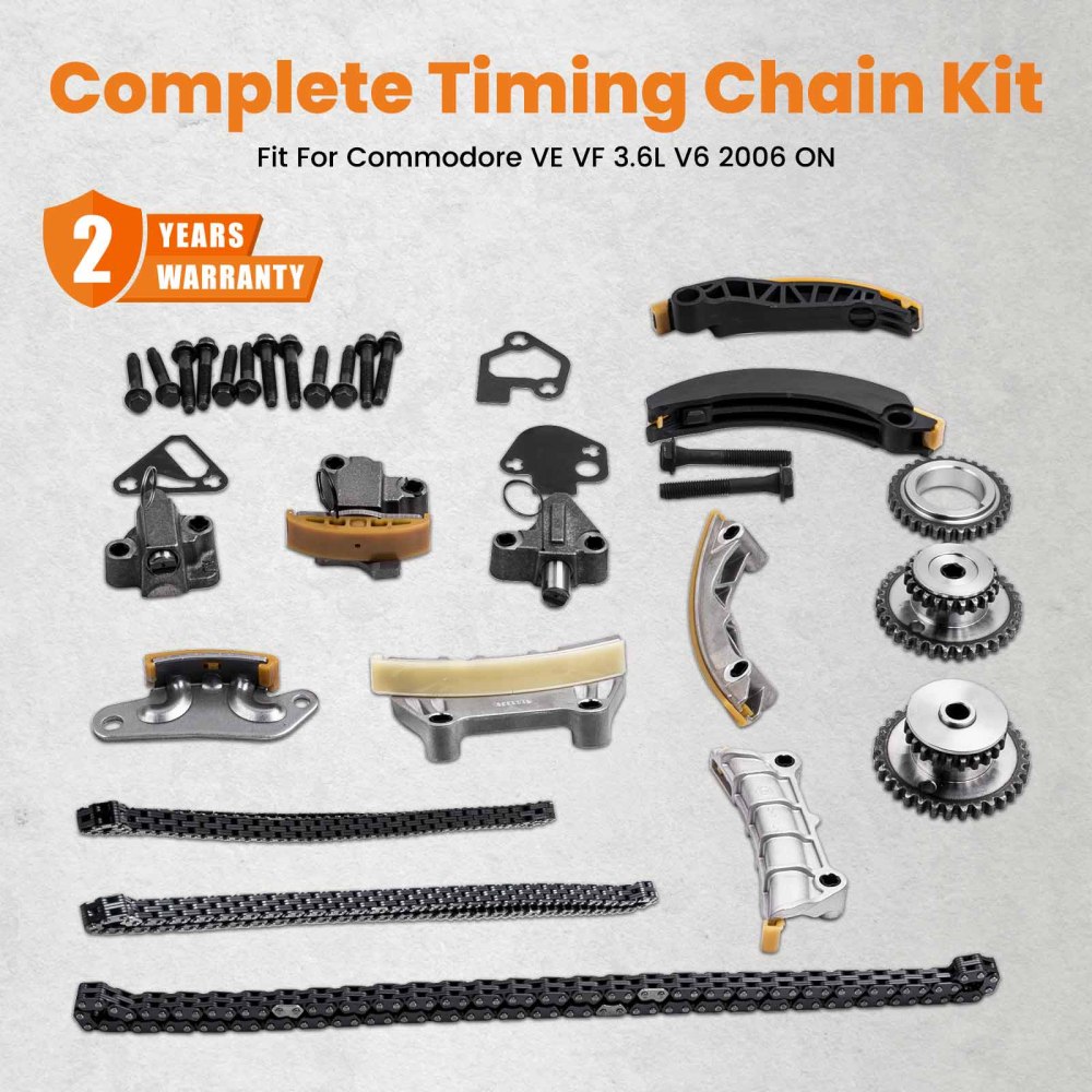 Timing Chain Kit compatible for Holden Commodore VZ VE VF LY7 LE0 LFW LLT LFX 3.6L 06-15	
