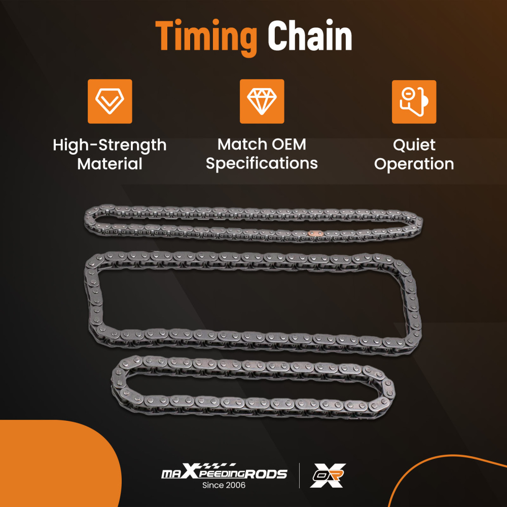 Compatible for BMW N47D20A N47D20B N47D20C N47C20A Upper and Lower Diesel Timing Chain Kit 