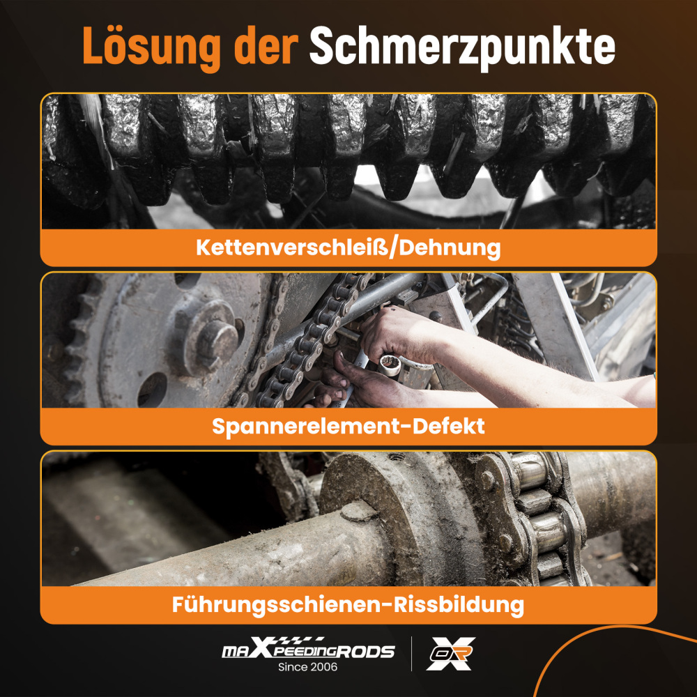 Compatible for BMW N47D20A N47D20B N47D20C N47C20A Upper and Lower Diesel Timing Chain Kit 