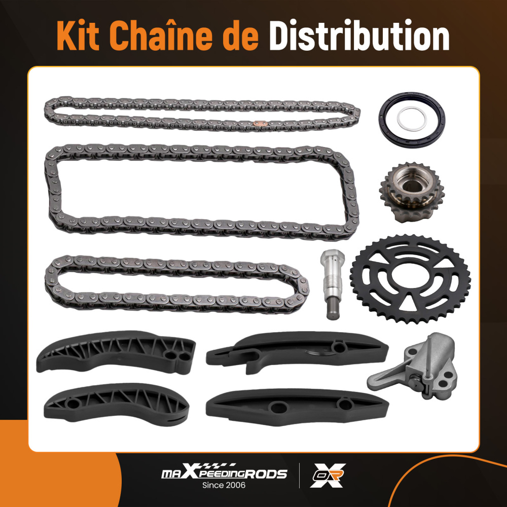 Compatible for BMW N47D20A N47D20B N47D20C N47C20A Upper and Lower Diesel Timing Chain Kit 