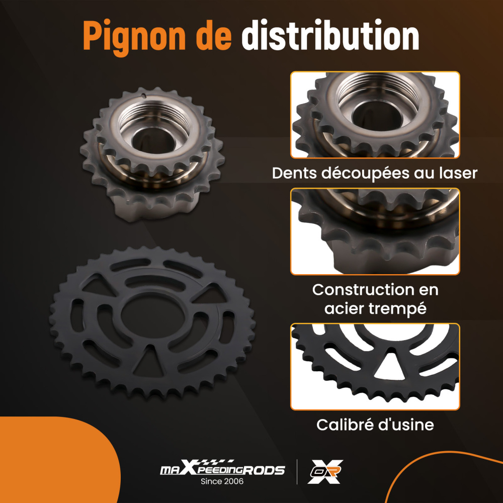 Compatible for BMW N47D20A N47D20B N47D20C N47C20A Upper and Lower Diesel Timing Chain Kit 