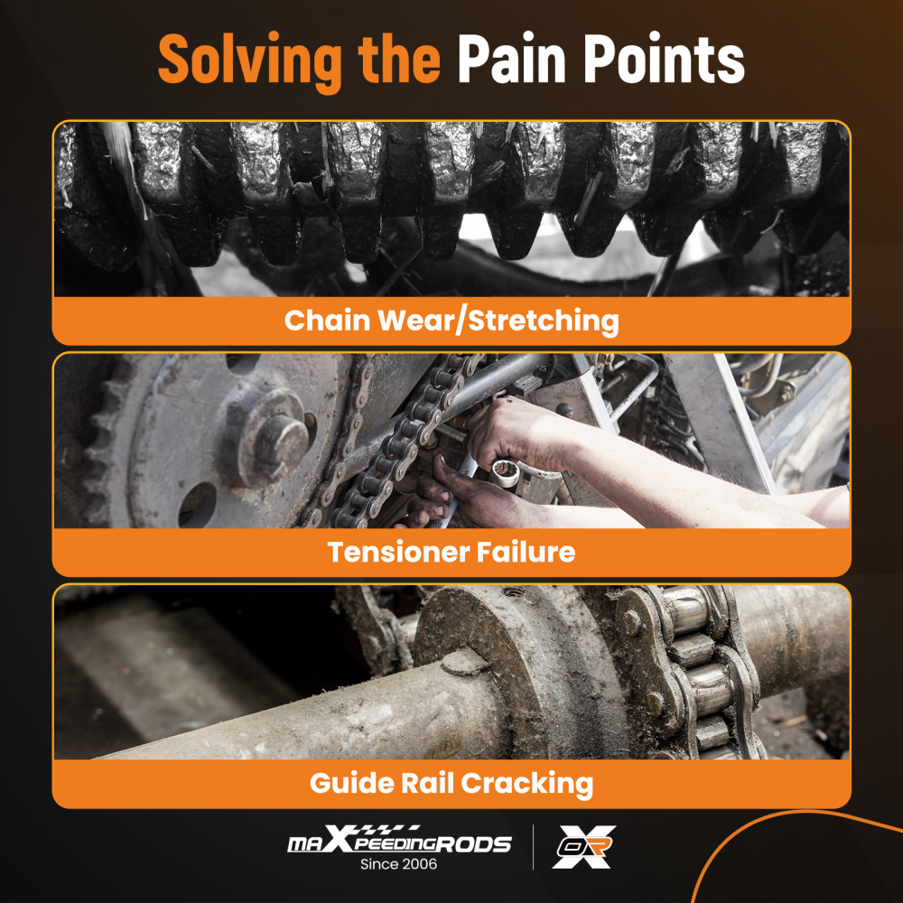 Compatible for BMW N47D20A N47D20B N47D20C N47C20A Upper and Lower Diesel Timing Chain Kit 