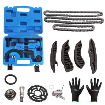 Timing Chain Twin Camshaft Locking Tools Kit compatible for Bmw N47 1.6 2.0 3.0 D Diese