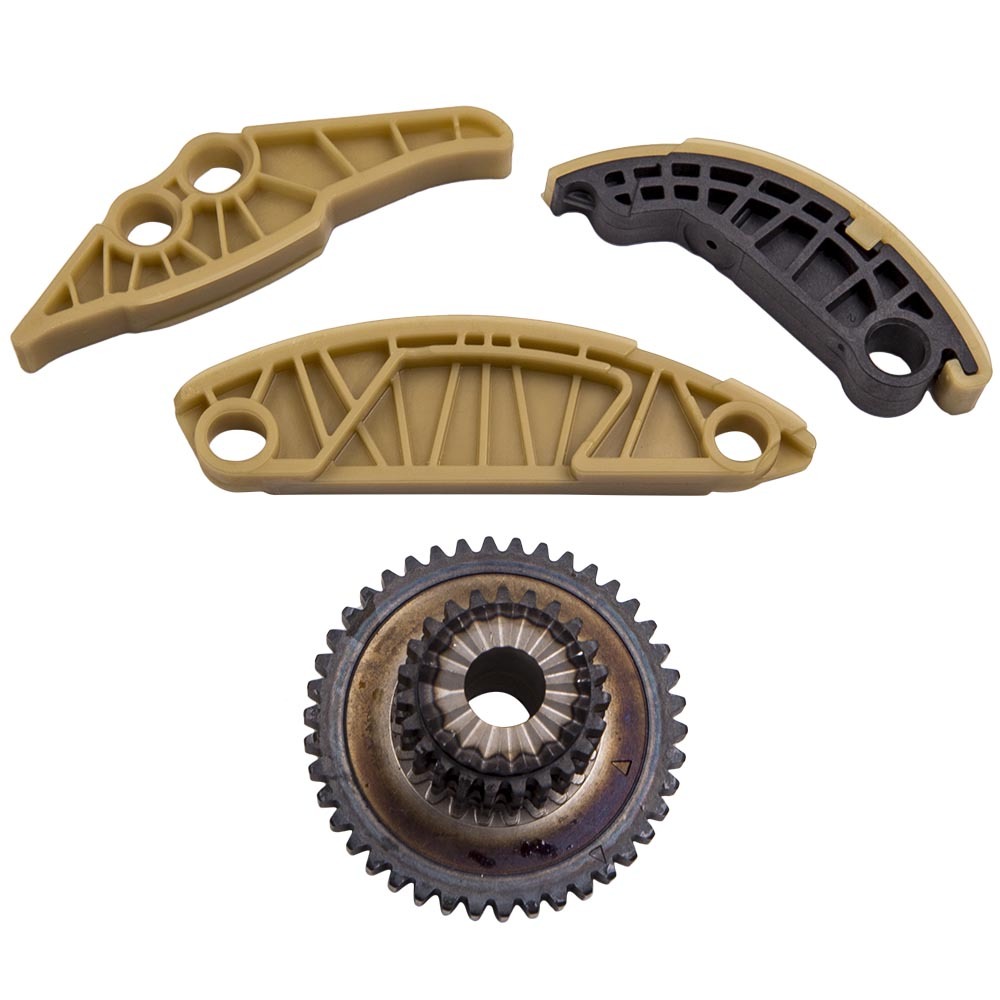 13Pcs Timing Chain Kit compatible for VW Jetta compatible for Golf MK5 MK6 Passat compatible for Audi A4 EA888 1.8T 2.0T