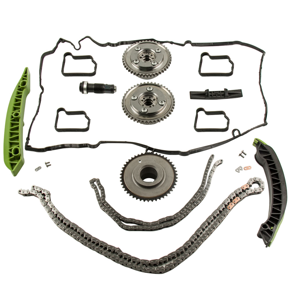 Compatible for Mercedes Timing Chain Kit Camshaft Adjuster Gear C180 Turbo Petrol W204 2009-image-TCK-M271-347