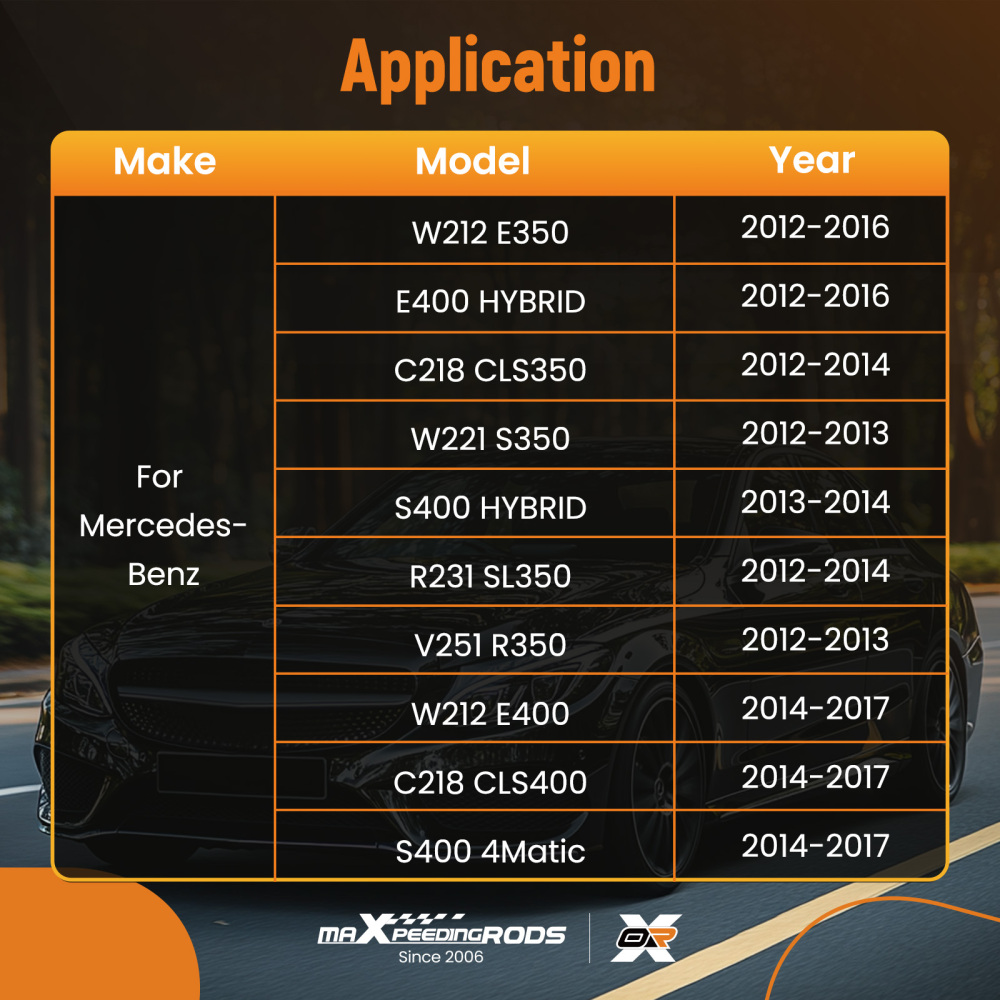 Camshaft Adjuster + Timing Chain Kitfor compatible for Mercedes M276 W212 A207 W221 3.0T 3.5L