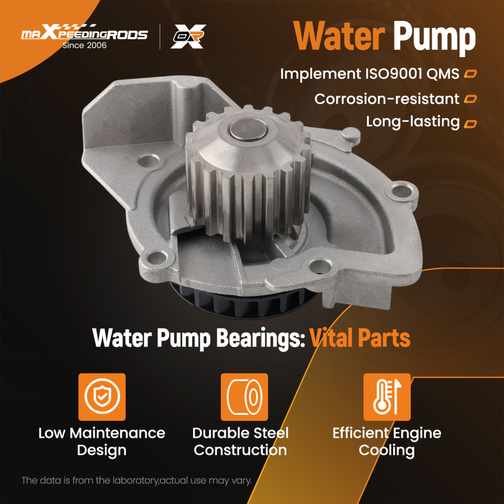 Timing BeltWater Pump Kit compatible for Citroen C4 C5 C8 DS4 compatible for Ford Focus Galaxy 2.0