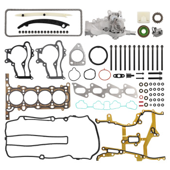 Head Gasket Bolts Timing Chain Kit compatible for Chevrolet Sonic Cruze compatible for Buick 1.4L 2011-15