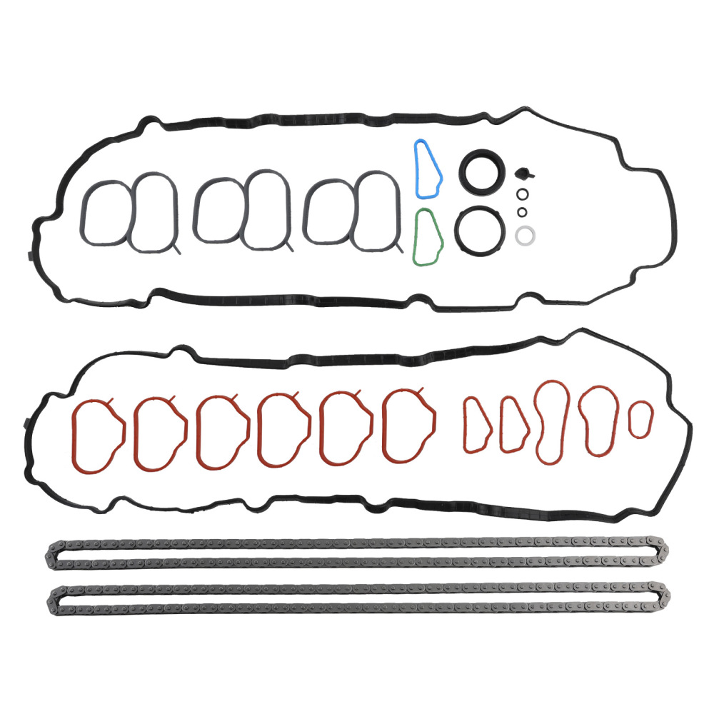 Head Gasket Bolt Set Timing Chain Kit For Sorento compatible for Hyundai Kia 3.3L V6 12-17