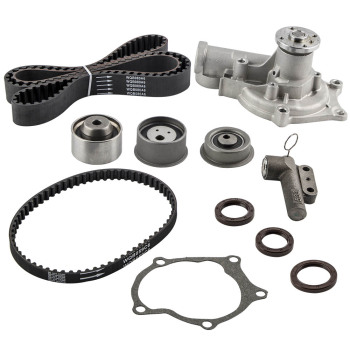 Timing Belt Water Pump Kit compatible for Mitsubishi TURBO 2.0 Tensioner 4G63T 1989-1992