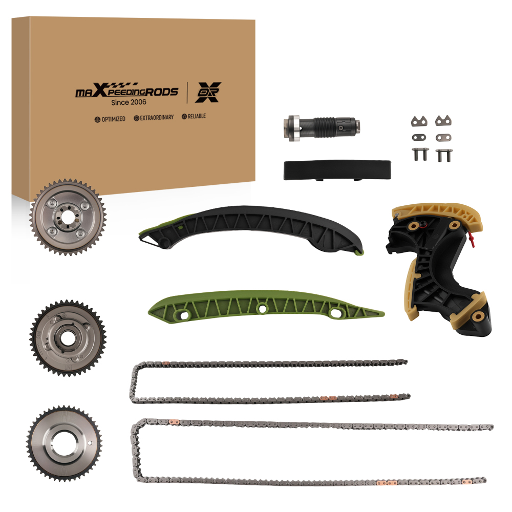 Chaîne Distribution 142+106 compatible pour Mercedes-Benz C250 1.8L 2012-2014 2710501500