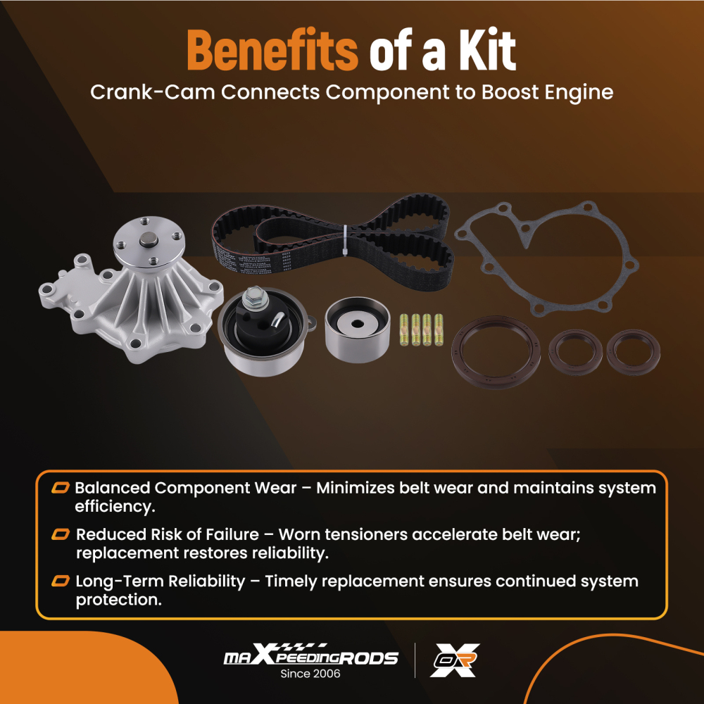 8X TIMING BELT KIT compatible for FORD RANGER PJ PK compatible for MAZDA BT50 WLAT 2.5L3.0L 1449040