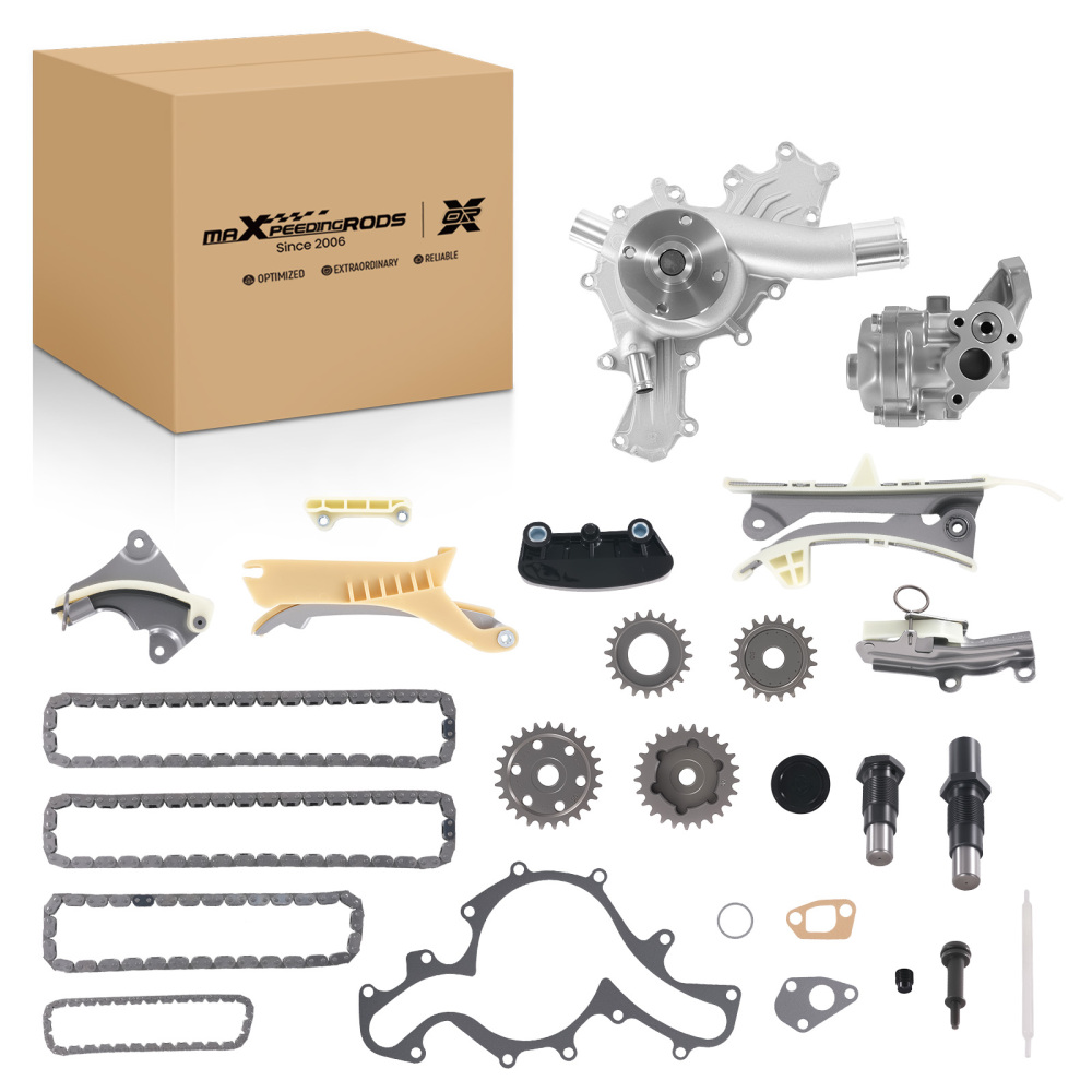 Engine Timing Chain Kit compatible for Ford Explorer 4.0L 1997-2009 w/Oil Water Pump