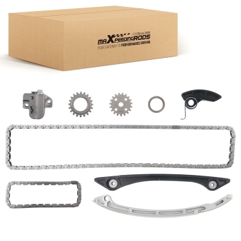 Engine Timing Chain Kit + Sprocket compatible for Ford Edge 2.0L DOHC 2012-2015 LR025000