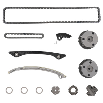 Timing Chain Kit w/ 2X VVT Sprocket for 12-15 compatible for Ford Edge Escape compatible for Lincoln 2.0L l4