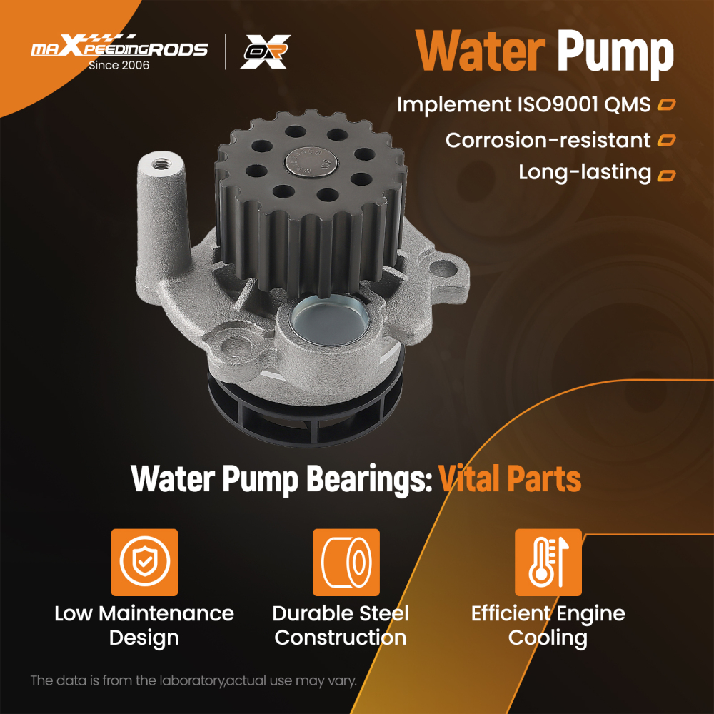 Timing Belt + Water Pump Kit compatible for VW Audi Skoda Seat 1.2 1.6 2.0 TDIKP25649XS-1