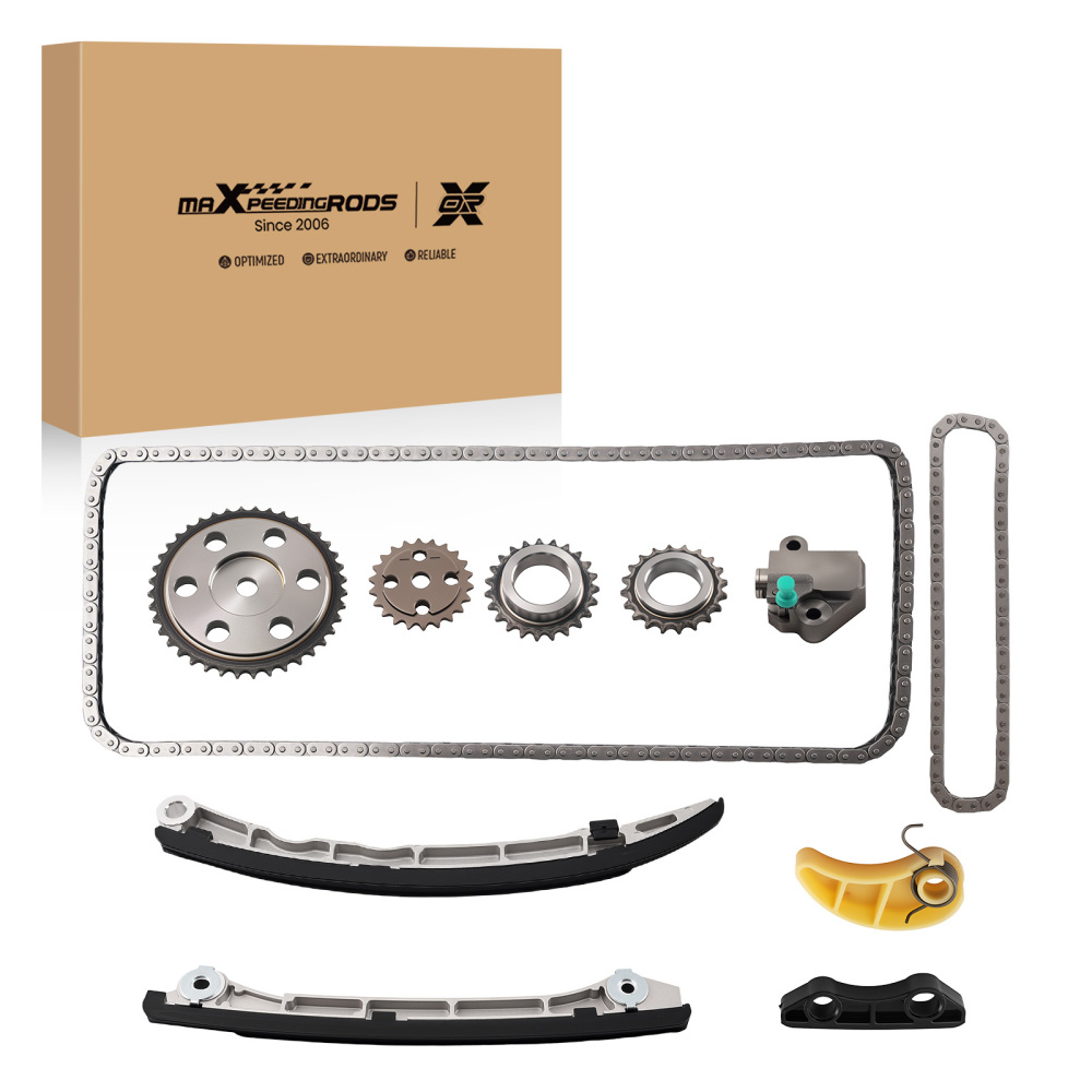 Engine Timing Chain Kit w/ Cam Crank Sprocket compatible for Mazda 3 6 CX-7 2.3L 2007-2013