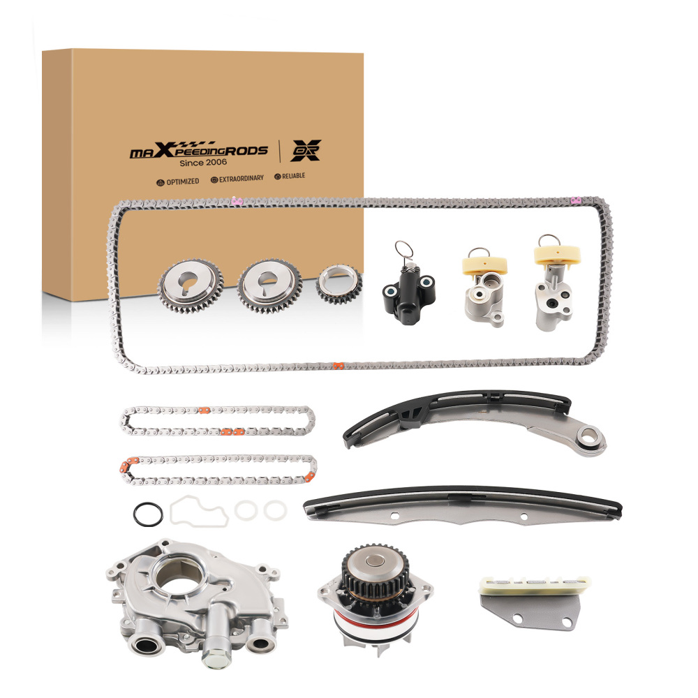 Timing Chain Kit Water Oil Pump compatible for Nissan Frontier Pathfinder Xterra 4.0L 05-10