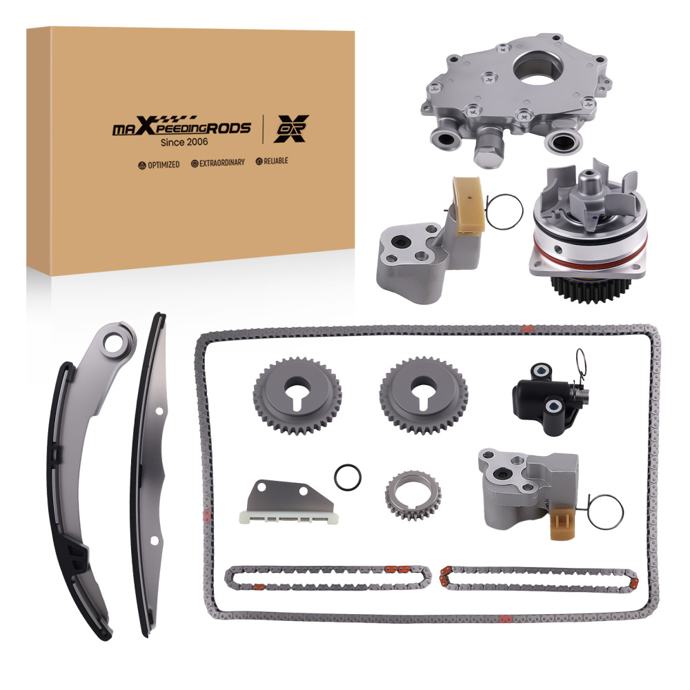 Timing Chain Kit Water Oil Pump compatible for Nissan Frontier Pathfinder Xterra 4.0L 05-10