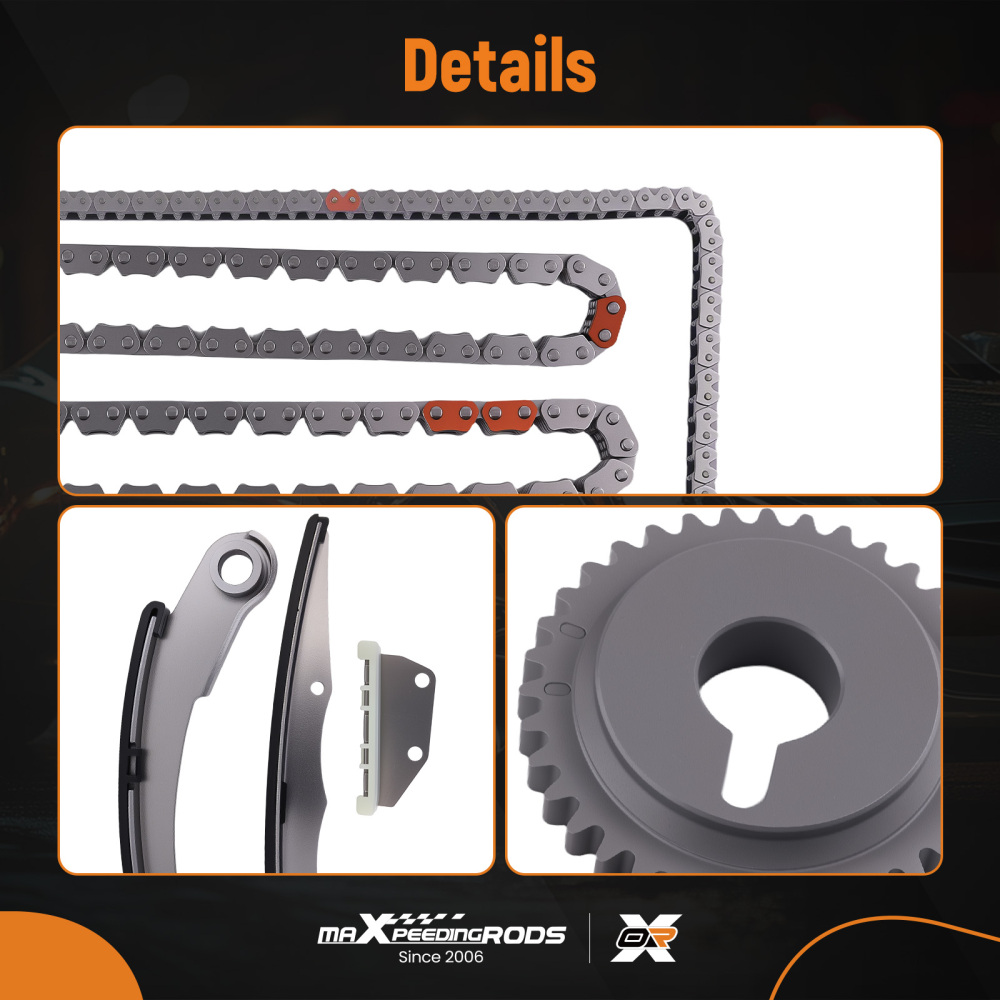 Timing Chain Kit Water Oil Pump compatible for Nissan Frontier Pathfinder Xterra 4.0L 05-10