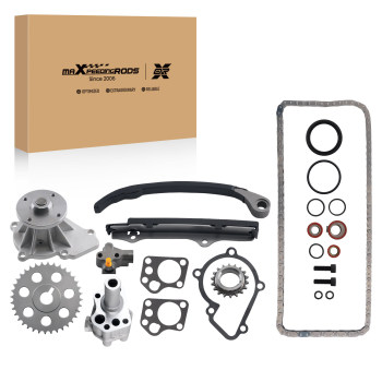Engine Timing Chain KitWater Oil Pump compatible for Nissan 240SX 2.4L 1989-1990 76037