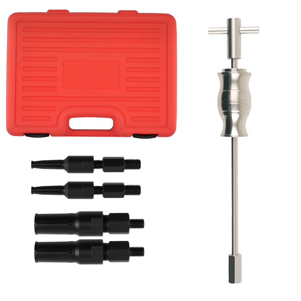 Auto Repair Pro Slide Hammer for Bearing Pull 10-32mm Chrome Steel 5 Collets