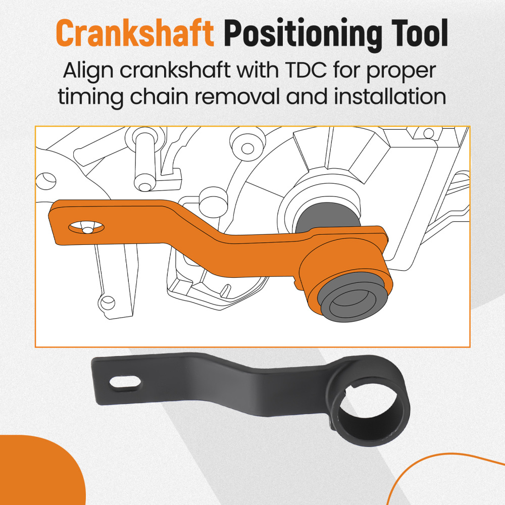 Camshaft Holding Tool Kit compatible for Ford 4.6L 5.4L 6.8L V8 V10 1991-2002 303-557
