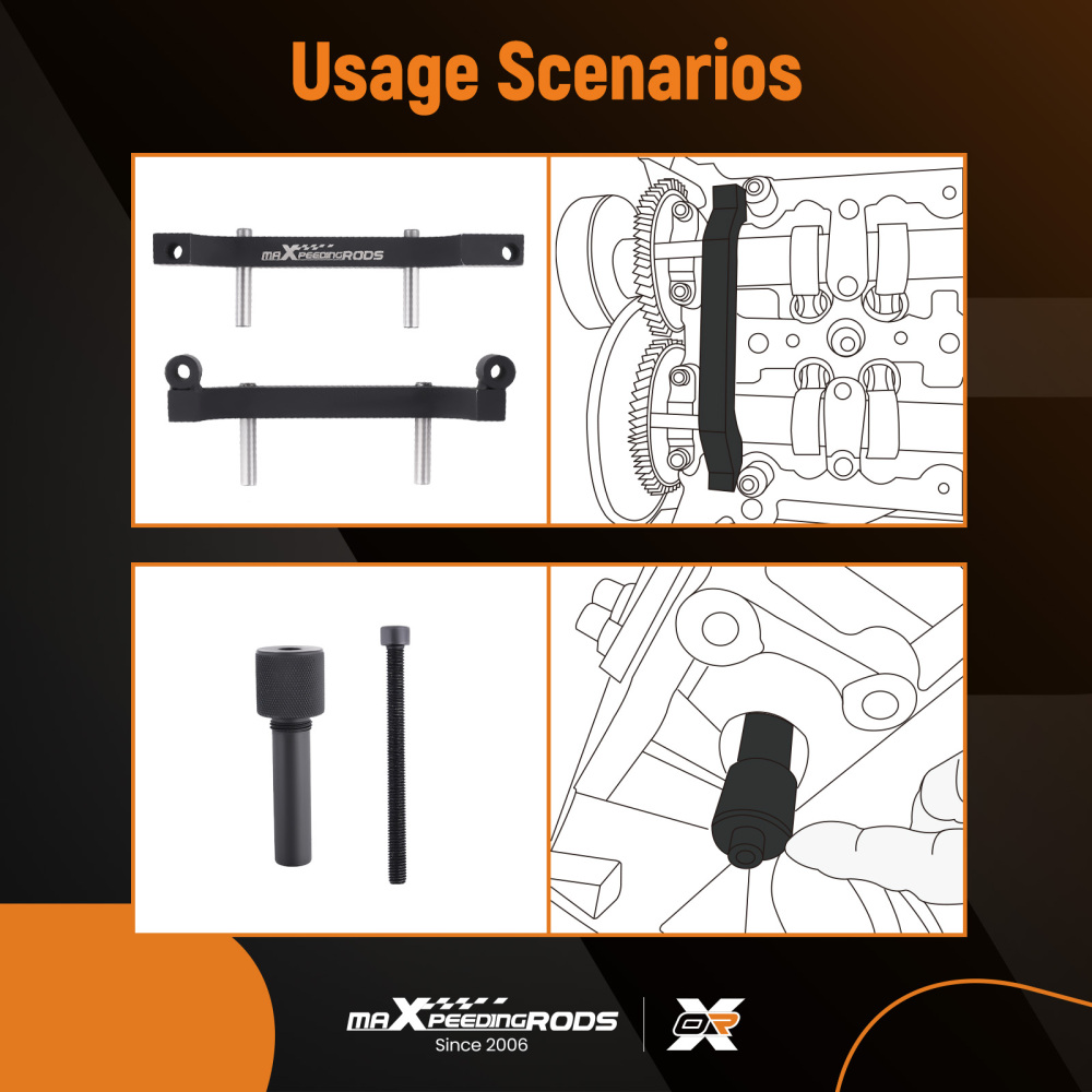 Camshaft Crankshaft Locking Timing Tool Set compatible for Jeep Grand Cherokee V6 compatible for Chrysler