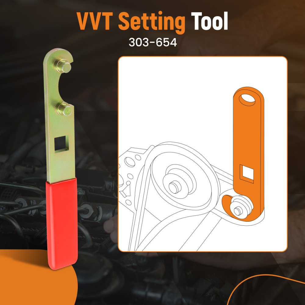 Engine Camshaft Alignment Locking Tool Kit compatible for Land Rover Jaguar 4.2 4.4L compatible for V8