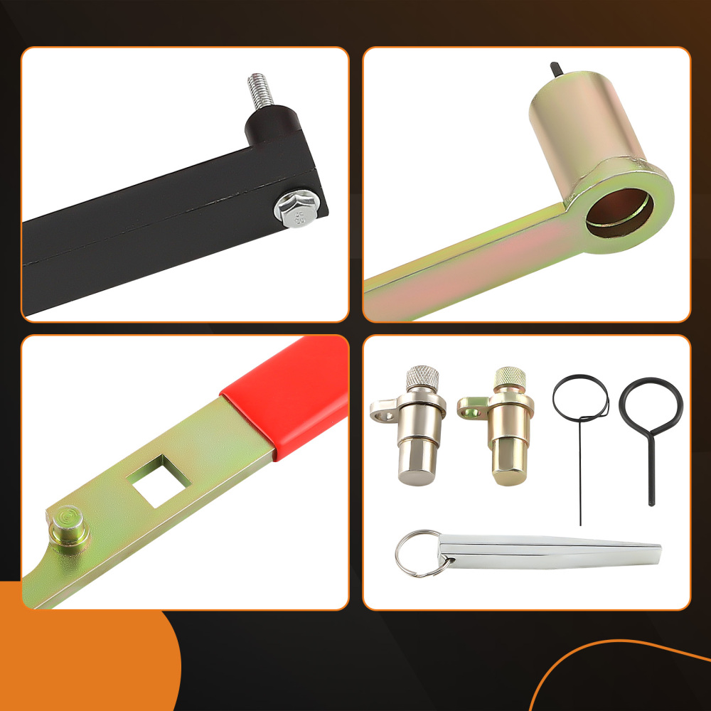 Engine Camshaft Alignment Locking Tool Kit compatible for Land Rover Jaguar 4.2 4.4L compatible for V8