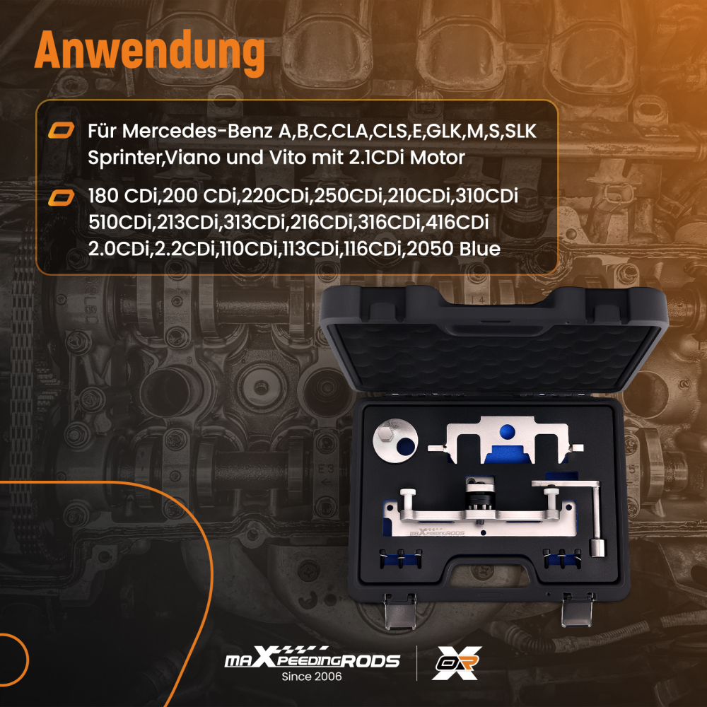 Engine Timing Chain Tool Adjustment Tool compatible for Mercedes W906 6515890340