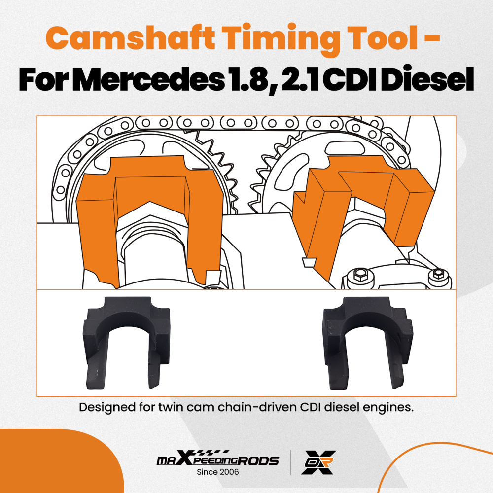 Camshaft Alignment Kit compatible for Mercedes Benz OM651 A B C E GLK M Class 2009-2014