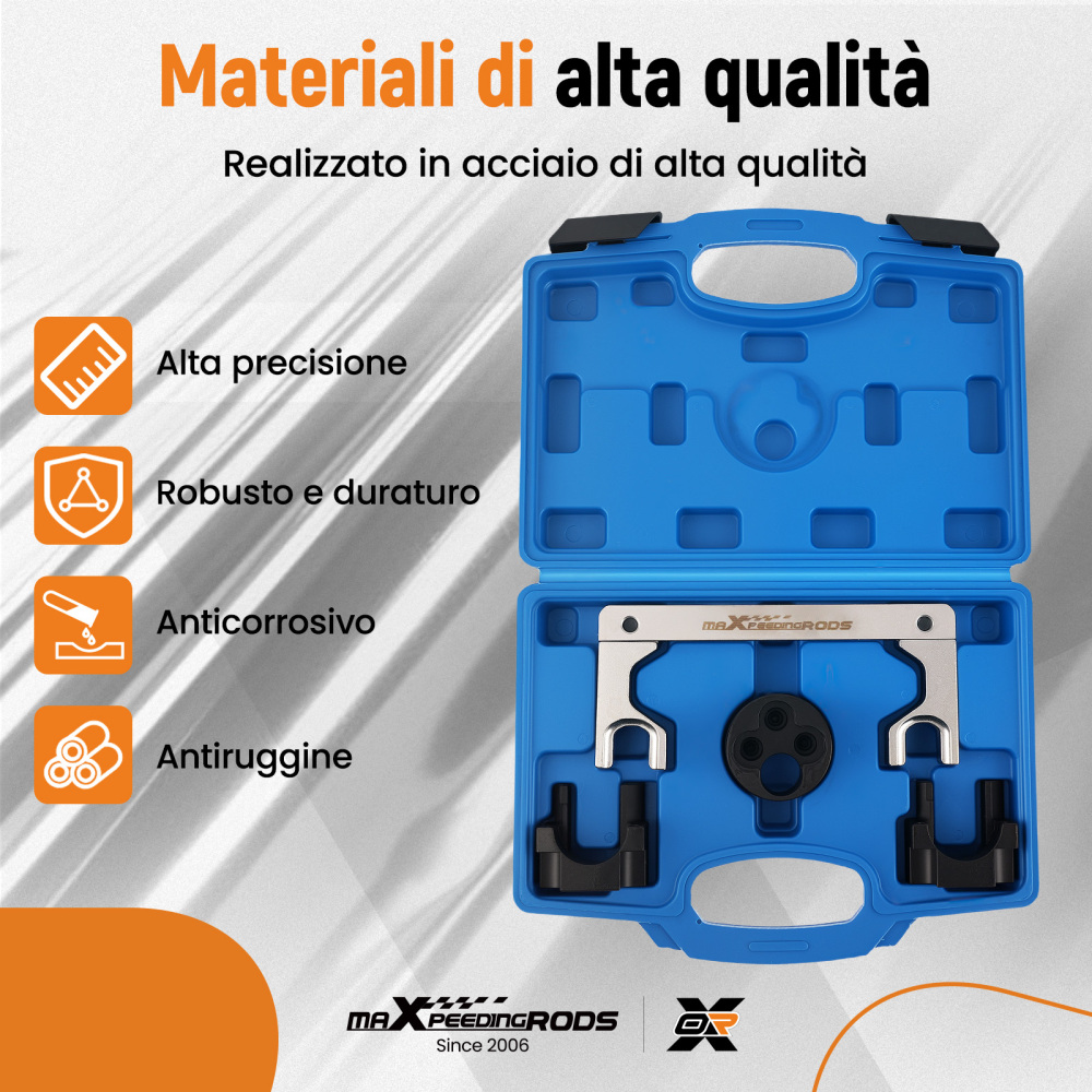 Attrezzo Blocco Alberi compatibile per Mercedes S250 W221 CDI OM651 651589004000