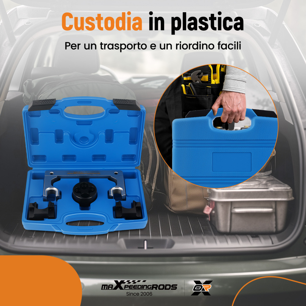 Attrezzo Blocco Alberi compatibile per Mercedes S250 W221 CDI OM651 651589004000