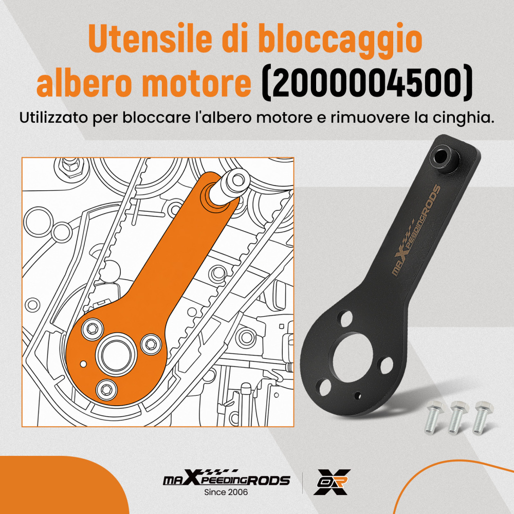 Attrezzi Bloccaggio Fasatura compatibile per Alfa Romeo 1.4 TB 179B9000 198A4000