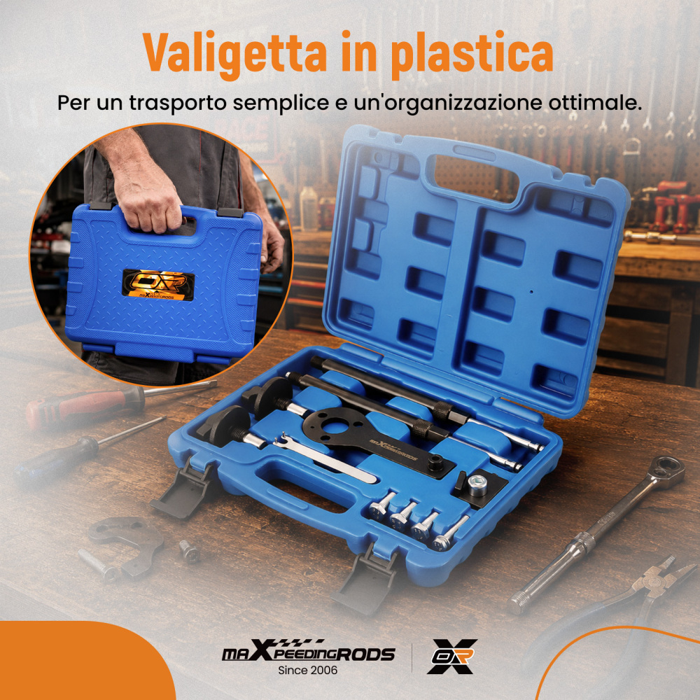 Attrezzi Bloccaggio Fasatura compatibile per Alfa Romeo 1.4 TB 179B9000 198A4000