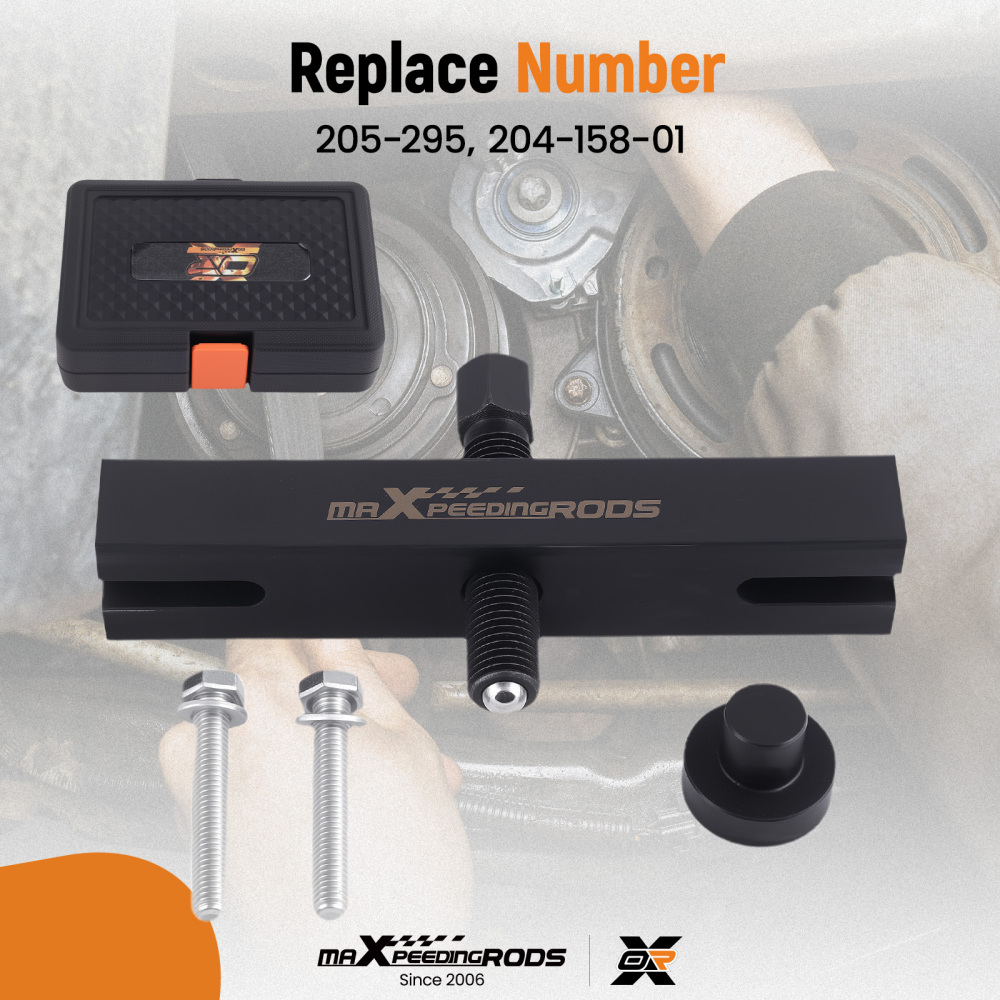 Crankshaft Pulley Puller compatible for Ford Transit TDCi 2016-2018 205-295 Engine Tool Kit