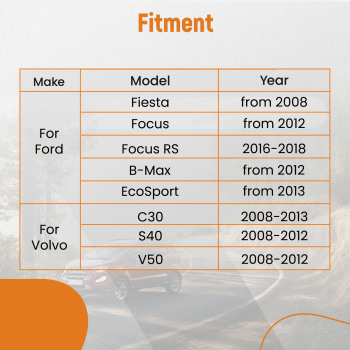 Dual Clutch Transmission Oil Seal Removal Tool compatible for Ford Focus Festiva DCT DPS6