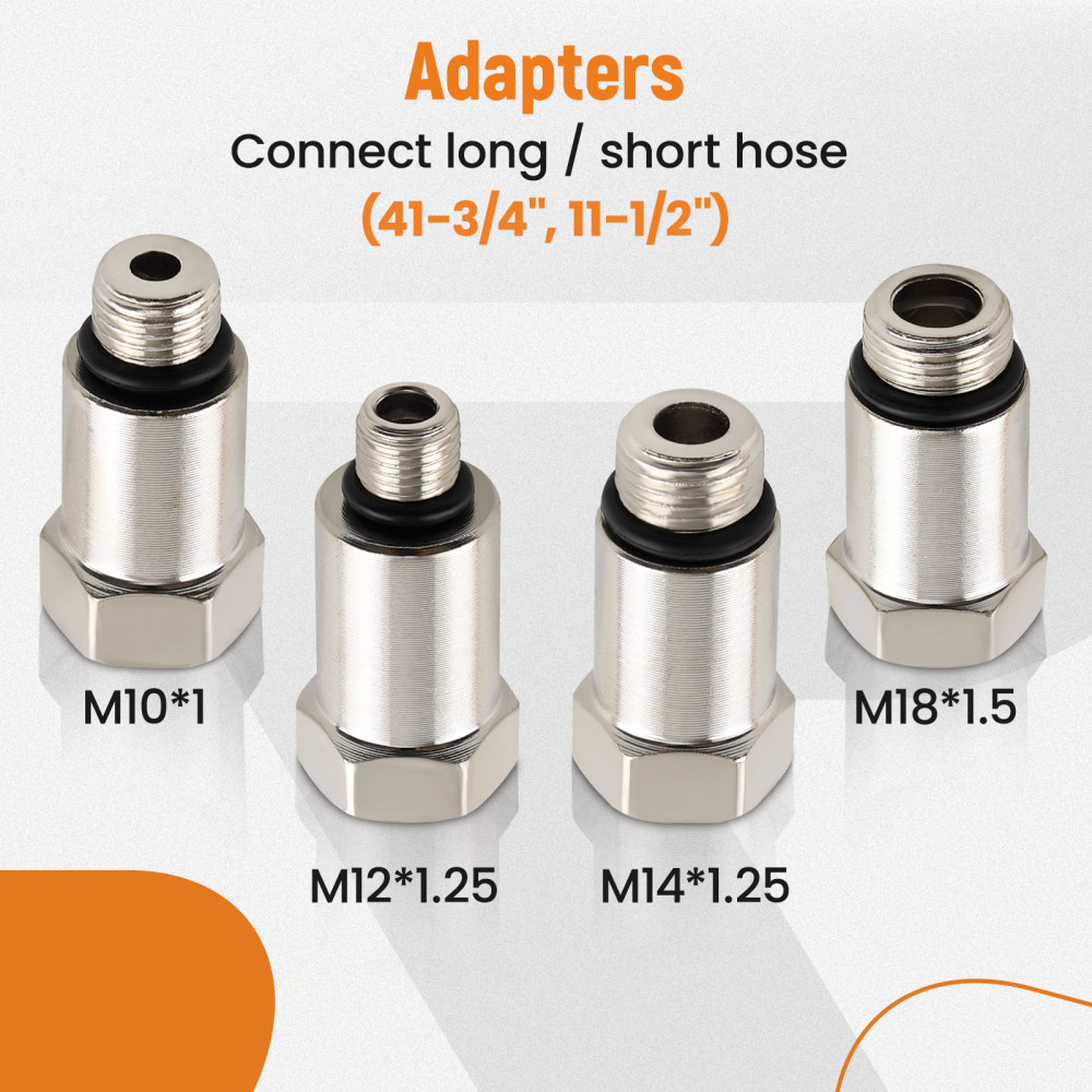 Engine Cylinder Leak Down Tester Kit for Pressure Check and Leakage Rate Test