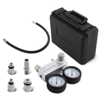 Engine Compression Leakage Leakdown Detector Cylinder Leak Tester Tool Kit Set