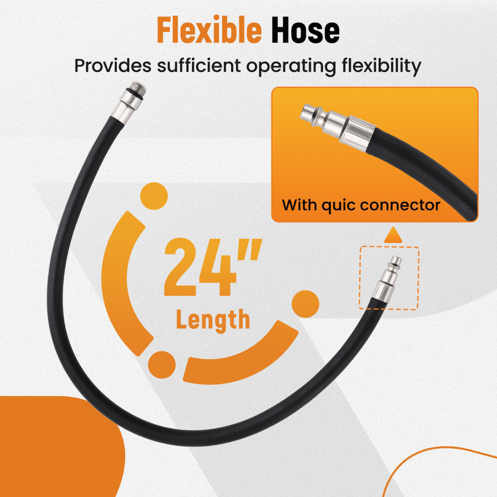 Engine Compression Leakage Leakdown Detector Cylinder Leak Tester Tool Kit Set