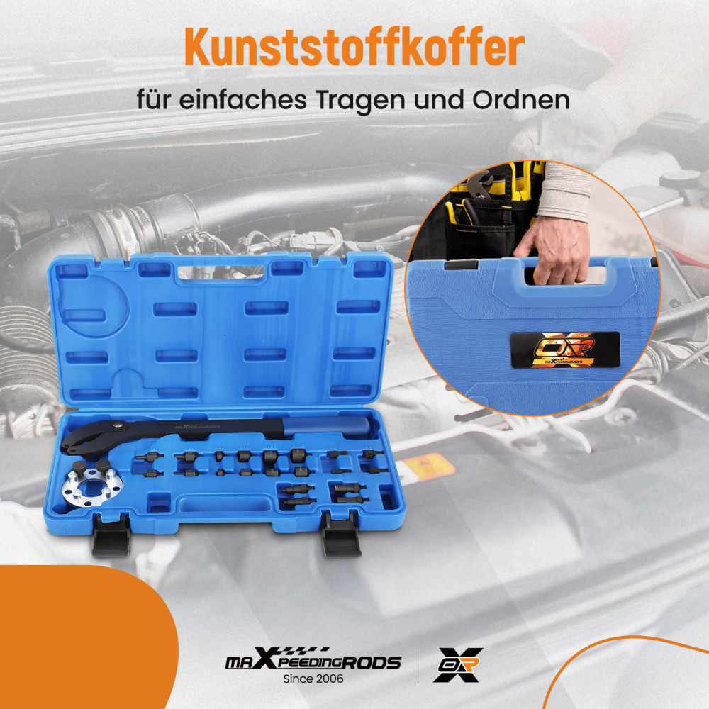 Support de poulie vilebrequin compatible pour VW Polo compatible pour seat Ibiza compatible pour Audi A4 t10554 t101722