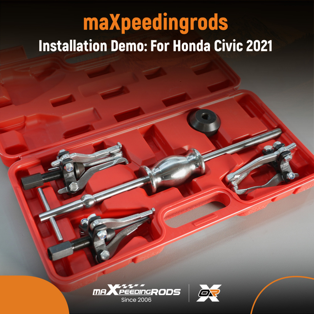 3 Jaw Gear Bearing Slide Hammer Puller Set Internal External Puller Tool Kit New