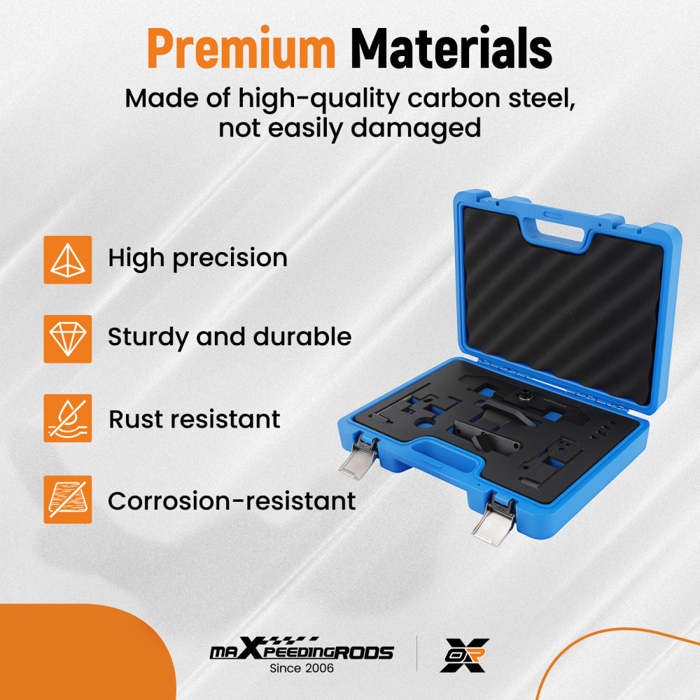 Camshaft Tool Kit compatible for Opel Combo-E 1.2 F12XHT D12XHT 2018+ 0109-6