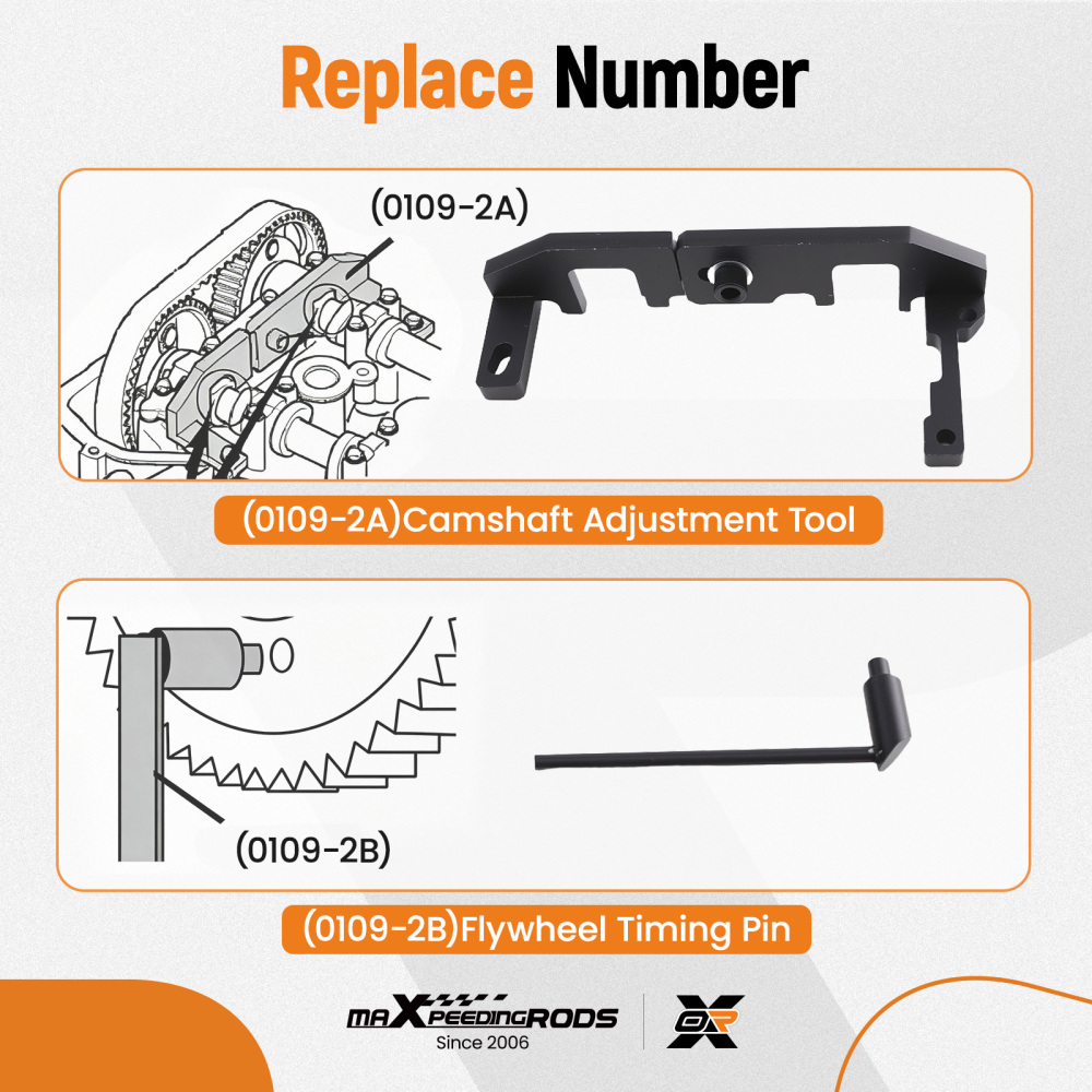 Engine Timing Tool Kit compatible for Peugeot Citroen 1.0 1.2 VTi 2012-2015 0109-2A